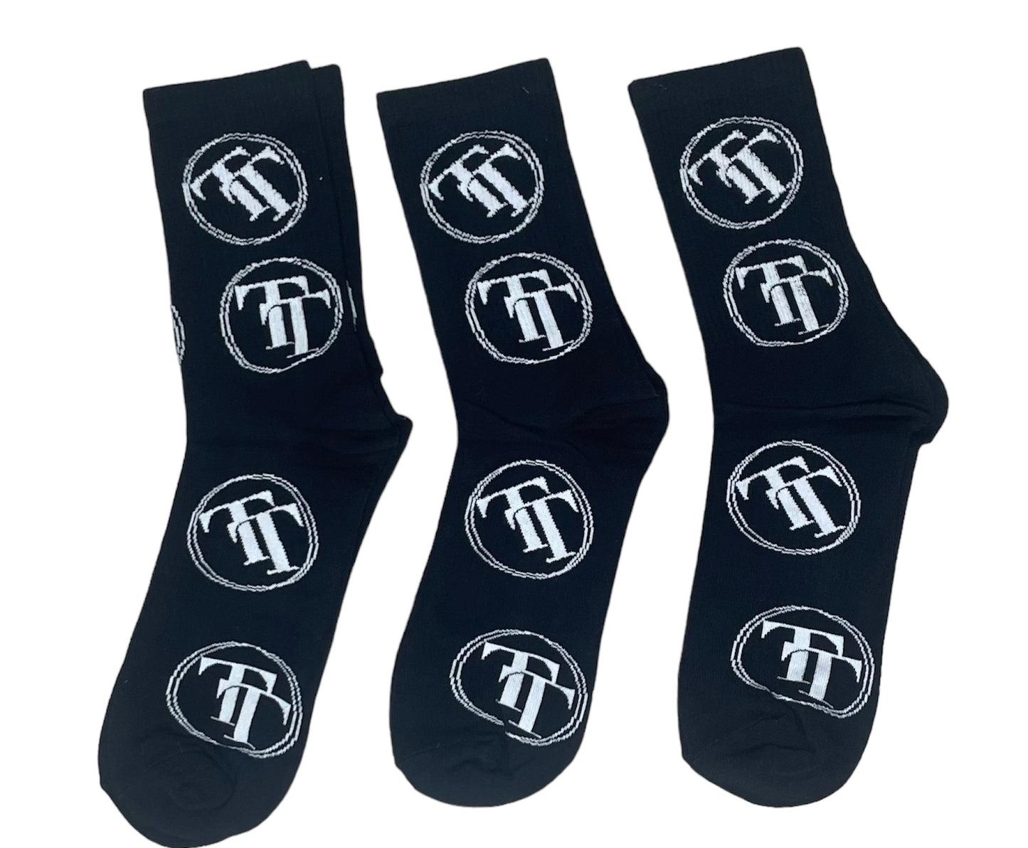 All Over Logo Sock